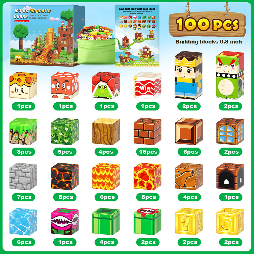 100 pièces