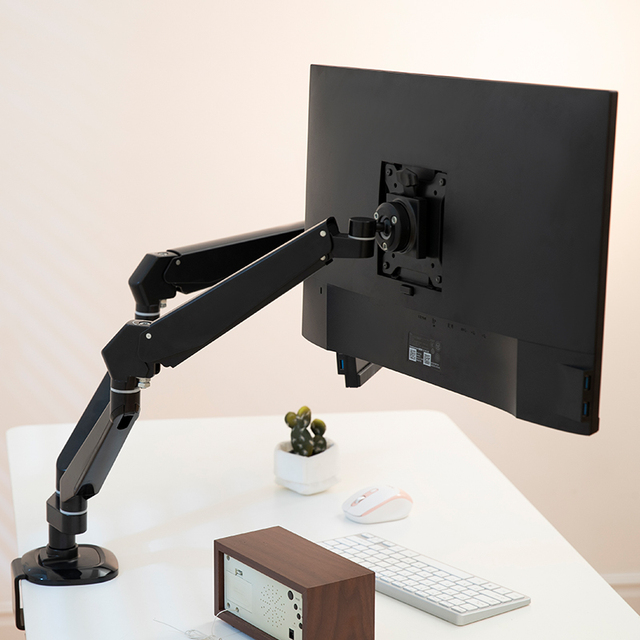 Aluminum Dual Monitor Stand Monitor Desk Mount Monitor and Laptop Stand