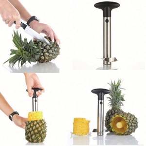 Cortador y Descorazonador de Piña Súper Rápido de Acero Inoxidable para Cocina, Herramienta para Quitar el Centro y Rebanar Piña Fácilmente - Product Image 5