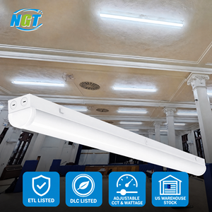 Luminaria LED de Techo Bajo (Low <span class=keywords><strong>Bay</strong></span>) de 30W-100W con CCT Ajustable y Selección de Temperatura de Color, Luces de Barra de 4ft-8ft con Lámpara Tubular de 3500K-5000K 60W 70W 40W 35W - Product Image 1