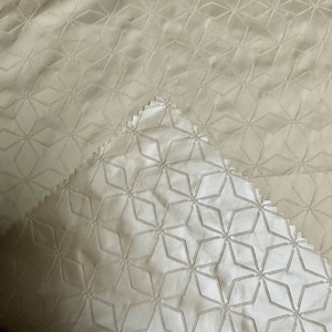 Tissu Pongee Gaufré Exquis 30D, Laminé Film OPP pour Doudounes et Vêtements Rembourrés d'Extérieur, 100% Polyester Tissé PES - Product Image 3