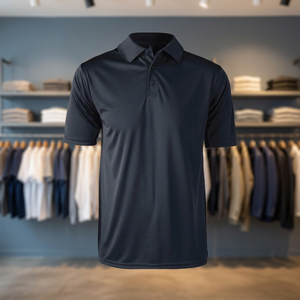 ODM Nouveau T-shirt de sport à manches courtes en tricot uni 90% polyester 10% élasthanne de haute qualité avec logo brodé unisexe doux et respirant - Product Image 3
