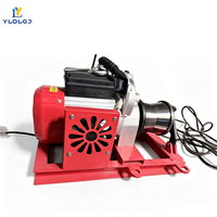 Treuil électrique professionnel YILI 220V, 30KN, avec frein électromagnétique pour le tirage de câbles haute tension, robuste