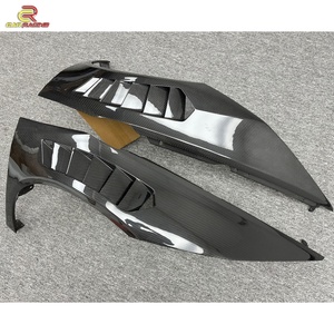 Guardabarros Delantero de Fibra de Carbono Estilo Vorstein para Lambo Huracan LP580 LP610 EVO Performante, Piezas de Carrocería 2014-2018 - Product Image 5