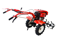 Motoculteur diesel EAGLE POWER Plus version luxe 13HP 186FA avec moteur diesel, capot et phares