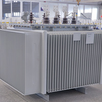 Transformateur de distribution triphasé 35KV MV&HV immergé dans l'huile, économique, avec boîtier en acier laminé à froid et capacité de 630kVA à 3150kVA