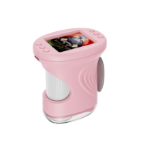 Microscope numérique pour enfants avec écran IPS de 2,4 pouces, grossissement 1000X, 1080P HD, portable pour enfants
