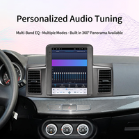 Lecteur DVD de voiture à écran vertical de 9,7 pouces pour Mitsubishi Lancer 2010-2016, navigation Android CarPlay, autoradio tactile