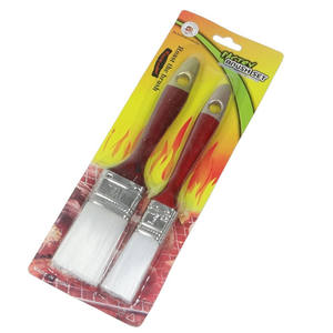 ชุดแปรงปิ้งย่างรูปผีเสื้อ 2 ชิ้น ด้ามจับพลาสติก ขนแปรง PP สำหรับทำบาร์บีคิว ทำอาหาร อบขนม ใช้กลางแจ้ง - Product Image 3