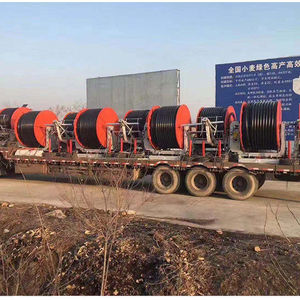 זול השקיה מערכת ציוד ממטרה סוג צינור סליל מכונת ממטרה השקיה מכונה כננת סוג ממטרה - Product Image 2