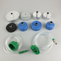 Couvercle arrière en plastique/métal Bouchons de seringue pneumatique Seringue à colle Baril de distribution Embouts de cylindre Accessoires pour machines-outils