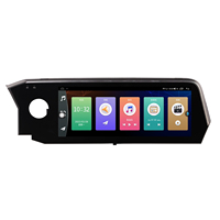 Unit Kepala Carplay Stereo mobil 12.3 ", kompatibel untuk Lexus ES 2018 ~ 2021seri 8 Core tampilan QLED Plug & Play pemutar Android