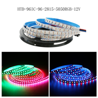 Tira de Luces LED RGB Digitales de 12V, Direccionables Individualmente, con Wi-Fi, 5m, Programables, Tipo Pixel