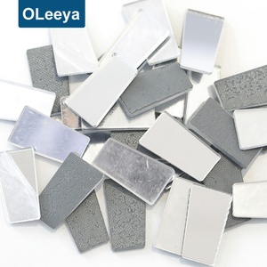 Plus de 35 formes de pierres précieuses en cristal, strass à dos plat avec colle, pierres acryliques effet miroir à fixer à chaud pour la décoration de vêtements - Product Image 6