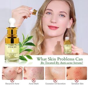 Siero Anti-Acne Tea Tree con Acido Salicilico, Trattamento per Brufoli, Controllo Imperfezioni, Riparazione Cutanea, Essenza Viso 30ml, Etichetta Privata - Product Image 3