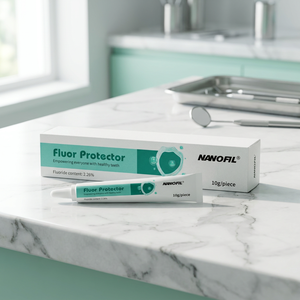 Foriver Professional Dental <strong>Fluoride</strong> <strong>Varnish</strong> 2.26% NaF 10g Resin-Based Pit Fissure <strong>Caries</strong> Prevention - Product Image 1