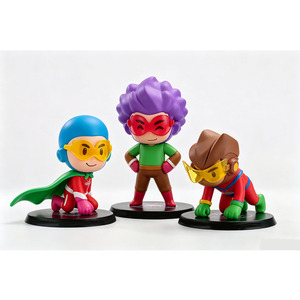Vente flash de figurines d'<span class=keywords><strong>action</strong></span> de dessins animés, poupées d'anime en PVC de haute qualité pour enfants et collectionneurs - Product Image 3