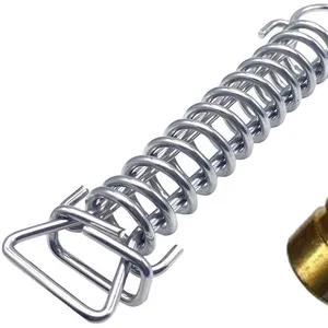 Buffer Tarp Protective Springs Stainless Steel Pool Cover Safety Pool Cover Anchors Springs