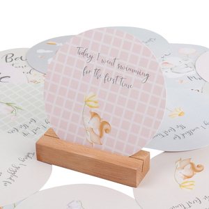 <span class=keywords><strong>Cartes</strong></span> personnalisées pour nouveau-nés, <span class=keywords><strong>cartes</strong></span> personnalisées pour <span class=keywords><strong>les</strong></span> étapes importantes de bébé - Product Image 4