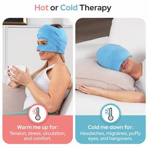 Máscara <span class=keywords><strong>de</strong></span> Gel Sólido para Alivio <span class=keywords><strong>de</strong></span> la Migraña con MOQ Bajo - Terapia <span class=keywords><strong>de</strong></span> Frío y Calor con Diseño Deslizante para <span class=keywords><strong>Dolor</strong></span> <span class=keywords><strong>de</strong></span> <span class=keywords><strong>Cabeza</strong></span> y Estrés - Product Image 5
