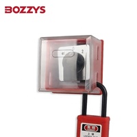 Verrouillage de l'interrupteur de sécurité de la prise verrouillable en matériau PC robuste et durable avec colle fixe pour l'utilisation de la porte