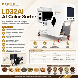 Mini Macchina Portatile per la Selezione Ottica del Colore del Caffè, Fornitore Cinese, Macchina Economica con AI per la Selezione Ottica del Caffè per Torrefazioni Specializzate - Prezzo - Product Image 2