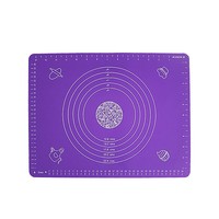 40x30Cm Alas Adonan Silikon Kecil Anti Lengket Silikon Alas Kue Silikon