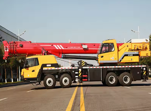 รถเครนเคลื่อนที่ขนาด25ตันพร้อมกระปุกเกียร์และเครื่องยนต์ต้นฉบับของ STC250H จีน - Product Image 6