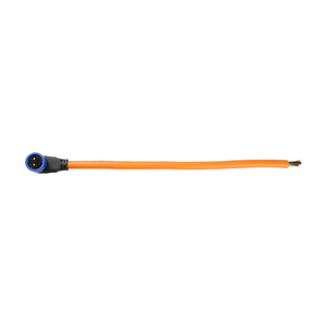 Connecteur M23 2+1+5 broches 50A à angle droit, câble avec gaine orange pour conversion de vélo électrique et trottinette électrique - Product Image 3