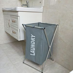 <span class=keywords><strong>Cesto</strong></span> della <span class=keywords><strong>biancheria</strong></span> sporco in tessuto Oxford pieghevole con Design moderno semplice 38x65x58cm contenitore <span class=keywords><strong>per</strong></span> uso domestico - Product Image 4