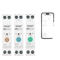 Disjoncteur intelligent Wi-Fi 1P+N avec boîtier moulé, protection contre les surtensions/surintensités/surpuissances, contrôle vocal à distance