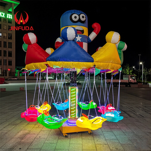 Carrusel de Plástico para Niños, Interior y Exterior, para Centros Comerciales, Venta al Por Mayor - Product Image 2