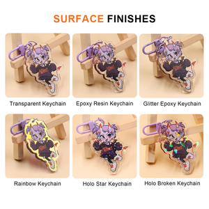 Créez Vos Propres Breloques en Acrylique Transparent Porte-Clés Acrylique Imprimé sur Mesure Anneaux de Clés Personnalisés pour Souvenirs et Cadeaux - Product Image 4