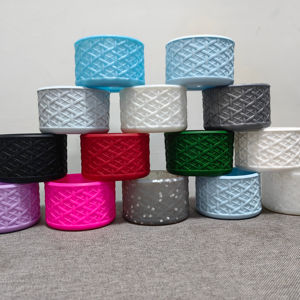 Protège-bouteille en silicone tressé texturé pour base de gobelet, accessoires pour bouteilles d'eau de sport et ustensiles de boisson domestiques - Product Image 1