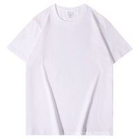 T-shirt pour homme en coton 100% avec broderie personnalisée, col rond, manches courtes, coupe classique, streetwear décontracté