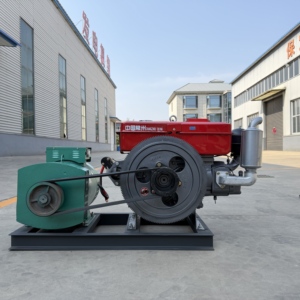 Générateur diesel monocylindre durable de 10 kW, 15 kW, 20 kW, 24 kW, triphasé 50 Hz 400 V pour la production d'énergie continue hors réseau - Product Image 3
