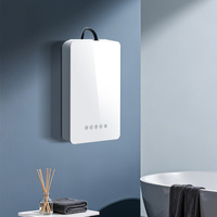 Chauffe-eau instantané sans réservoir électrique à économie d'énergie domestique 9KW avec des fonctionnalités intelligentes Contrôle par application Utilisation en extérieur pour camping-car Garantie 1 an