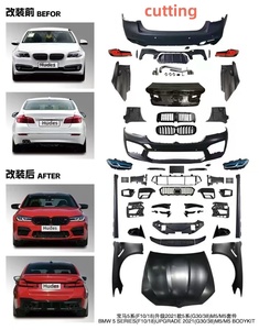 Kit carrosserie pour F10/F18 2011-2017, mise à niveau G30/G38 M5 2021, modèle à découpe ou sans découpe - Product Image 3
