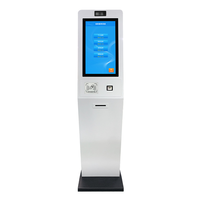 Kiosque d'Information, de Recherche, d'Impression et de Paiement en Libre-Service THLEE, Intérieur, 19 Pouces, sur Pied