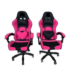 2026 Yeni Oyuncu Koltuğu Deri Yüksek Silla Gamer Koltukları Yumuşak Döner Kadın Pembe Oyuncu Koltuğu - Product Image 6