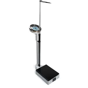 NEW Physician Scale Medical Body Weight Analog Scale 440Lbs Capacity Height  Rod