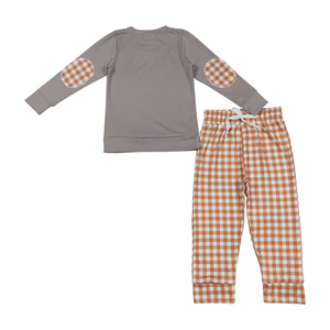 RTS mignon broderie Halloween chien à manches longues tenue pour bébé garçons automne hiver vêtements ensembles en gros enfants vêtements - Product Image 2