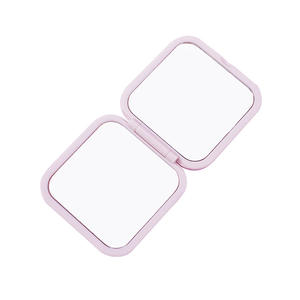 2025 Wholesale Cosmetic <b>Mirror</b> Handheld Blue <b>Pocket</b> <b>Mirror</b> Customized logo Makeup <b>Mirrors</b> - Product Image 1