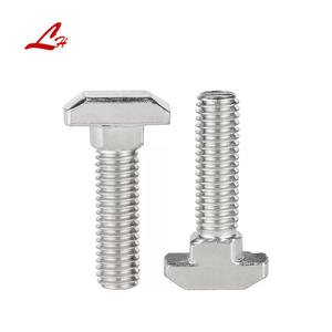 Pernos en <span class=keywords><strong>T</strong></span> de acero inoxidable Pernos de martillo de cabeza en forma de <span class=keywords><strong>T</strong></span> Tipo de acero Pernos de tornillo de rosca de tornillo de inventario de punto de A4-80 de 30 cm - Product Image 3