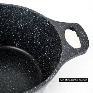 Scola cổ điển 10-mảnh Cookware Set với Glass Bì<span class=keywords><strong>a</strong></span> thân thiện với môi không dính Die-cast nhôm cho gas & bếp lò cảm ứng - Product Image 3