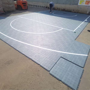 Kit <span class=keywords><strong>de</strong></span> terrain <span class=keywords><strong>de</strong></span> <span class=keywords><strong>basket</strong></span>-ball 20'x 25' pour terrain à domicile, couleur : bleu marine, possibilité <span class=keywords><strong>de</strong></span> dessiner des lignes et des logos - Product Image 6