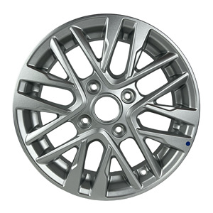 <span class=keywords><strong>ล้อ</strong></span>แม็กซ์อะลูมิเนียมอัลลอย Chery Little Ant ขนาด 15 นิ้ว สี<span class=keywords><strong>เงิน</strong></span> ขอบ 108 PCD 45 ET รับประกัน 1 ปี ลายหลายก้าน  แบบยูนิเวอร์แซล - Product Image 1