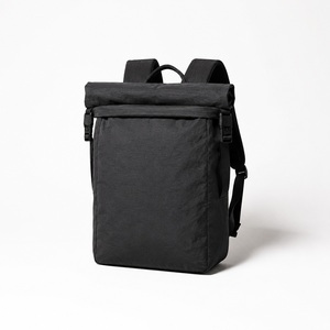Mochila enrollable de nailon lavado, mochila de día para viajeros, repelente al agua, con compartimento para portátil, logotipo personalizado - Product Image 2