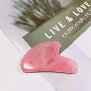 HY Chinese Supplier Gua Sha Ston For Wholesale Rose Quartz Gua Sha