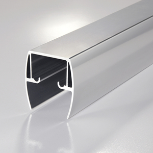 Puerta de Ducha para Hoteles, Vidrio Templado con Marco de Aluminio Cepillado, Puerta <span class=keywords><strong>Corredera</strong></span> Doble para Baño - Product Image 3